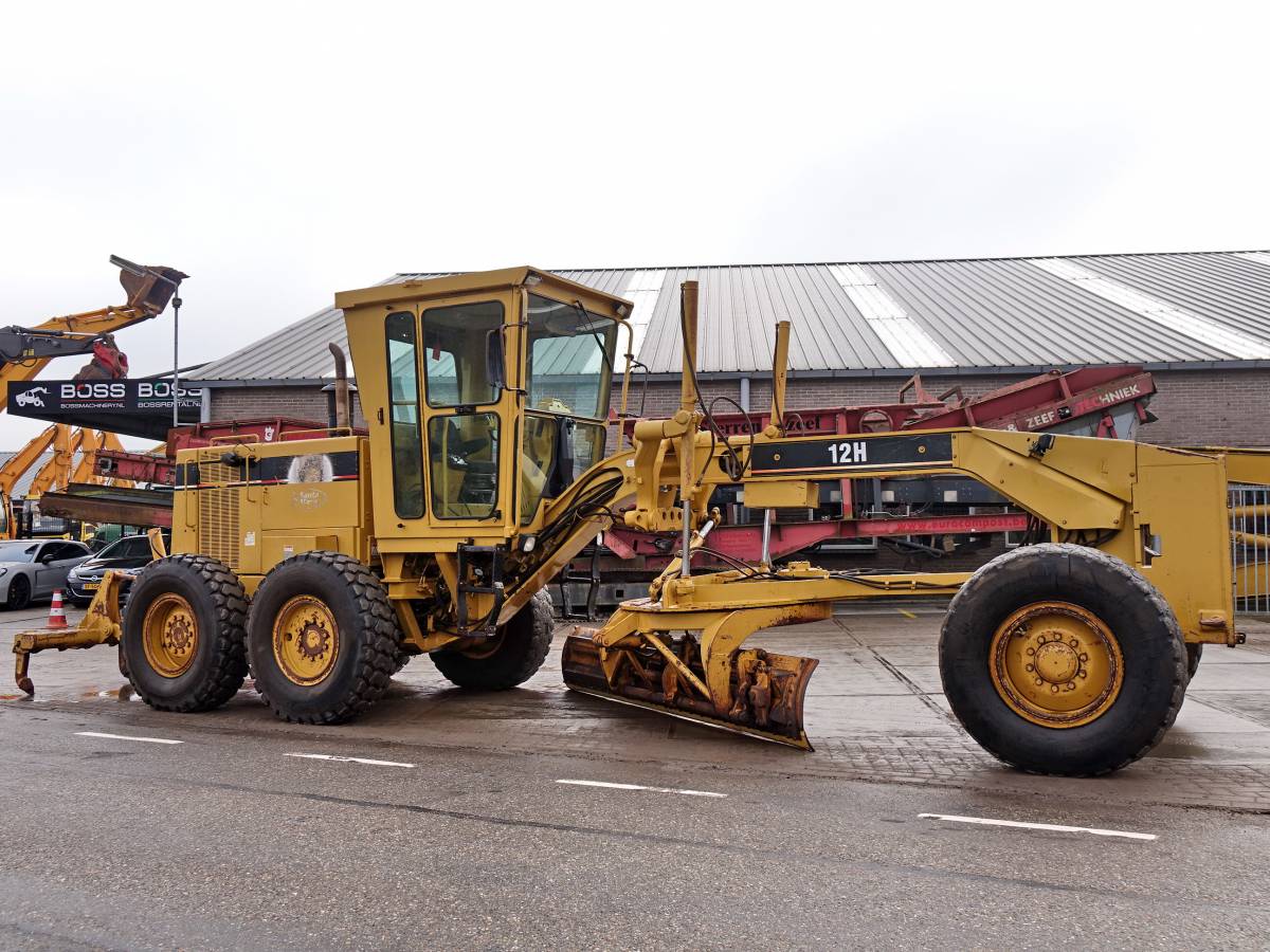 Motoniveladora CATERPILLAR 12H  Tratorex – Tratores, Máquinas e  Equipamentos